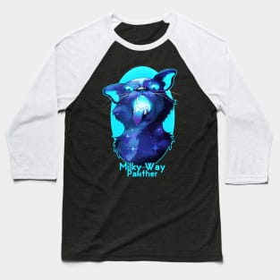 Milky way panther Baseball T-Shirt